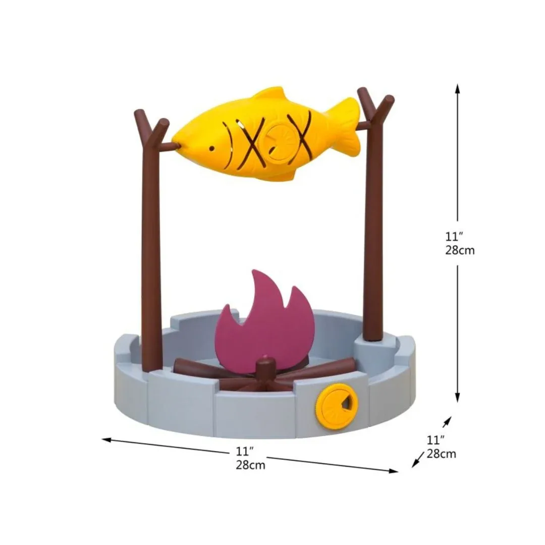 PetPals Grilled Fish Interactive Cat Treat Cat Toy 11 in - Image 2