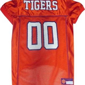 Pets First Clemson Tigers NCAA Mesh Dog Jersey