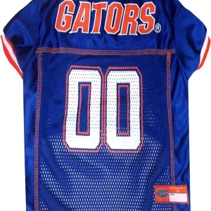 Pets First Florida Gators NCAA Mesh Dog Jersey, Dog Apparel