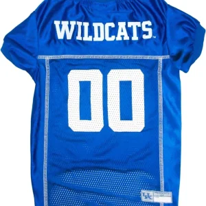 Pets First Kentucky Wildcats NCAA Mesh Dog Jersey - Blue, X-Small-XXL