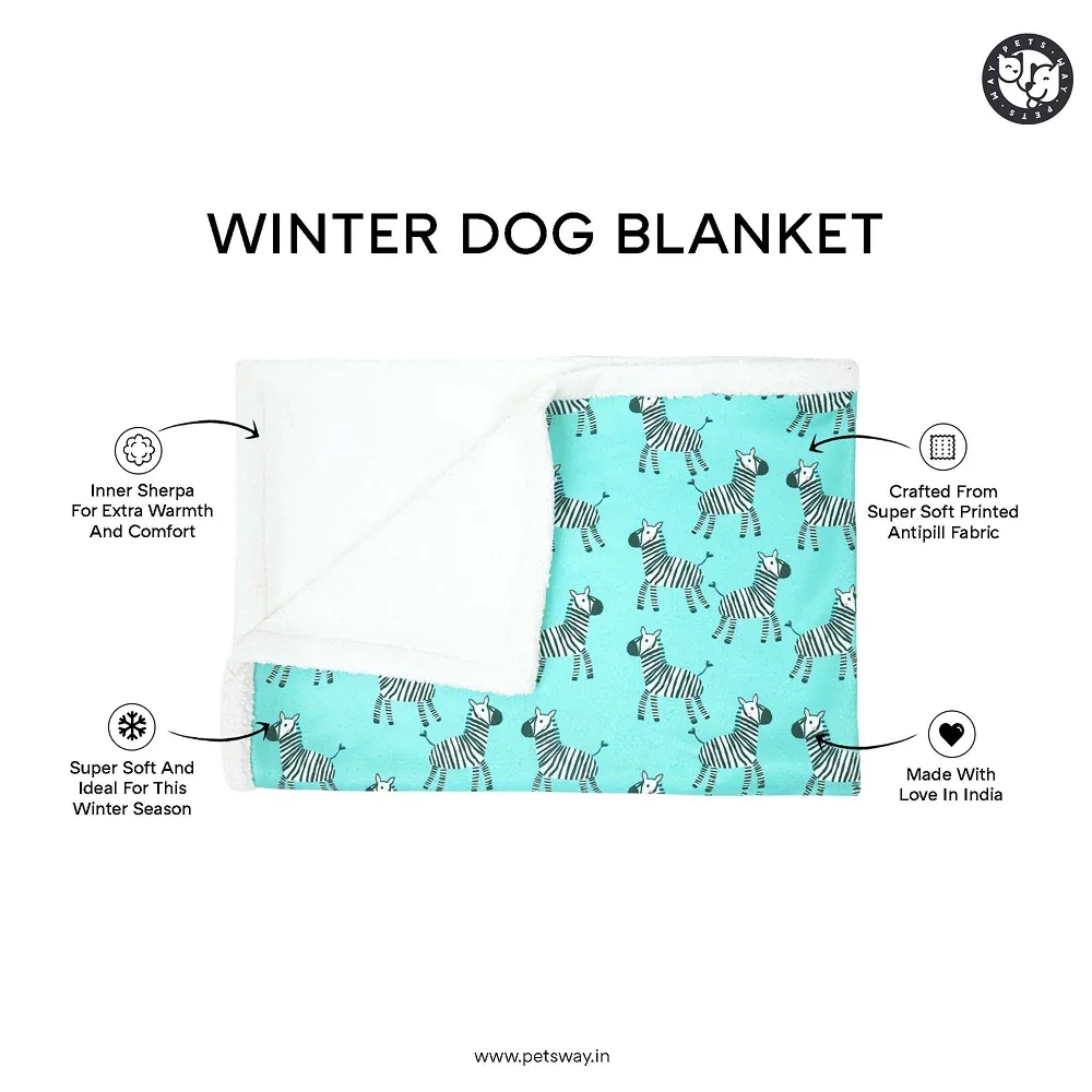 Pets Way Bloom Ultra Soft Winter Blanket for Dogs - Image 2