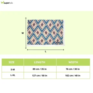 Pets Way Crystal Ultra Soft Winter Blanket for Dogs