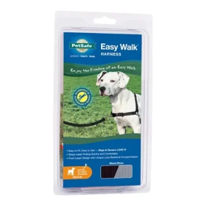 PetSafe Dog Easy Walk Dog Harness, Black Medium