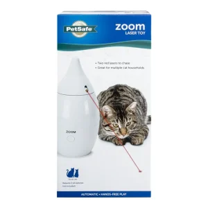 PetSafe Zoom Automatic Laser Cat Toy White