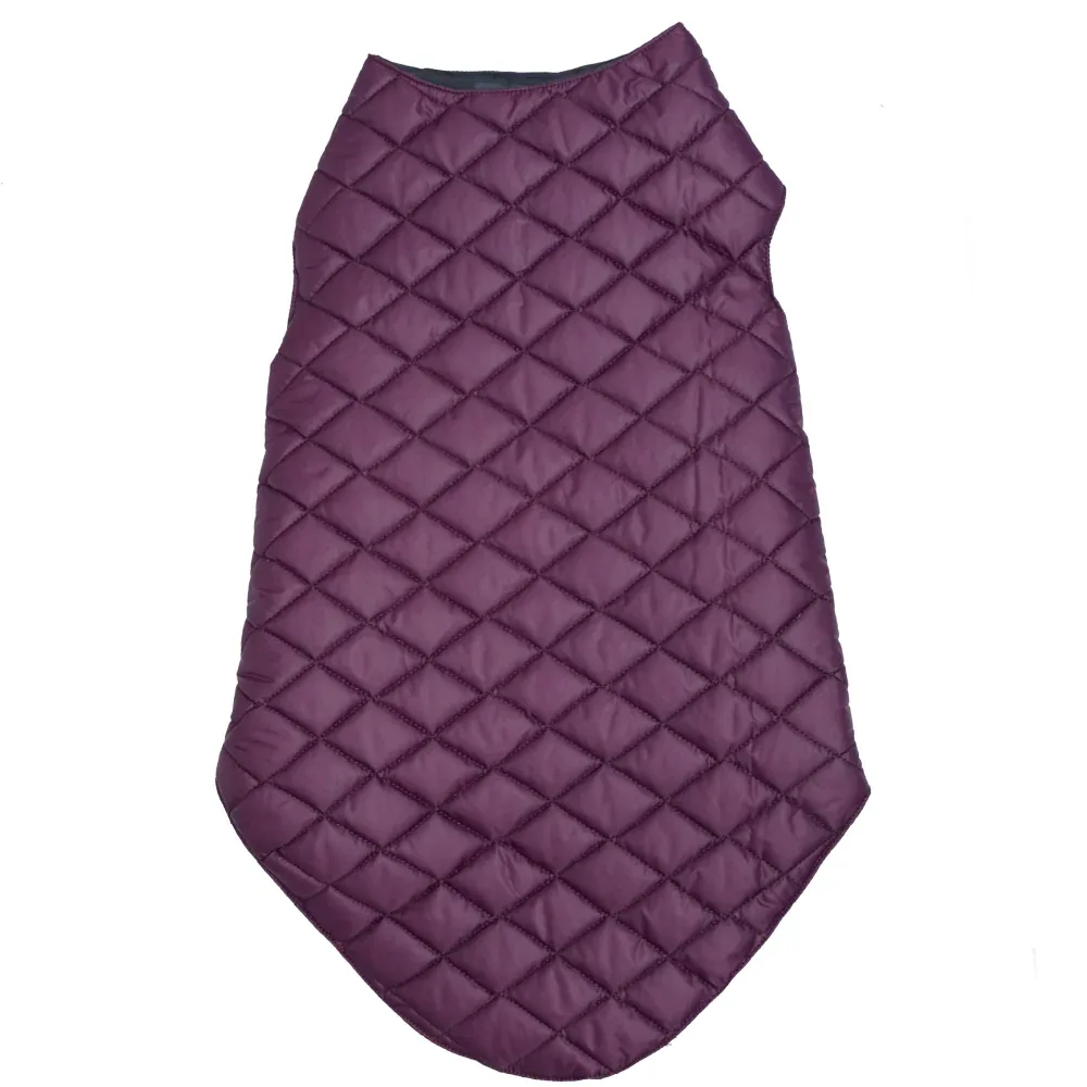 Petsnugs Quilted Puffer Jacket for Dogs and Cats (Wine) - Image 2
