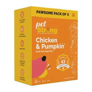 PetStrong Chicken and Pumpkin Grain Free Fresh Food for Dogs