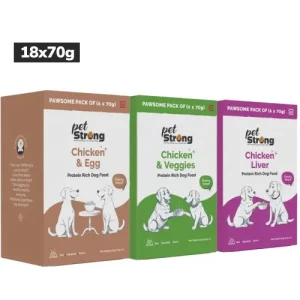 PetStrong Premium Wet Food Variety Pack Combo for Dogs