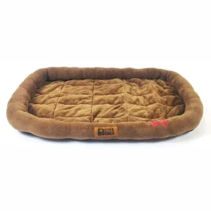 Petter World Ultra Soft Mat with Padded Bed for Dogs (Mocha Brown)