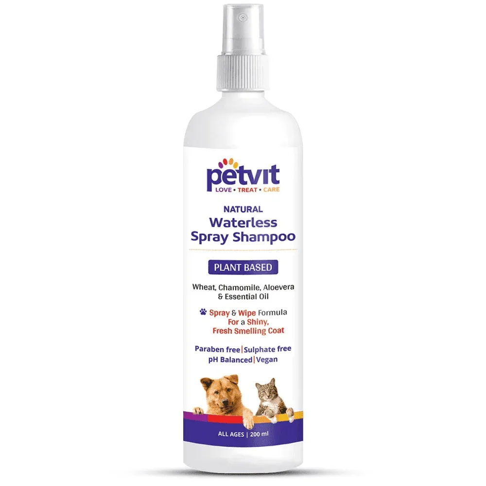 Petvit Oatmeal Waterless Shampoo for Dogs and Cats - Image 2