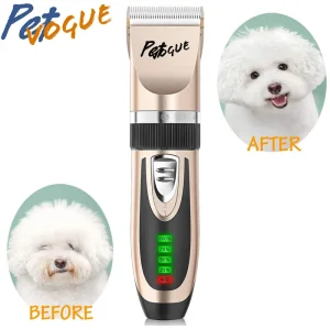 PetVogue Cordless Rechargeable Hair Trimmer for Dogs and Cats