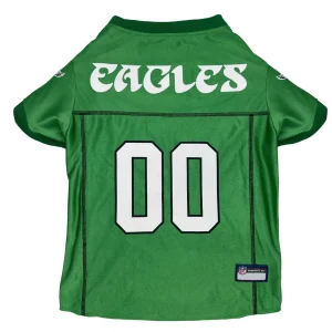 Philadelphia Eagles Kelly Green Dog Jersey - Pets First
