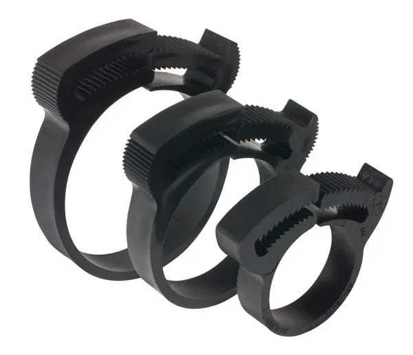 Plastic Hose Clamp, 0.75"