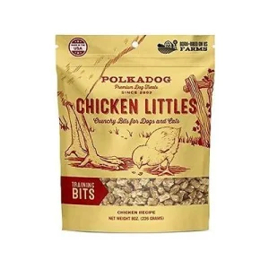 Polka Dog Bakery Chicken Lil' Bites Dehydrated Dog Treats - 8 Oz