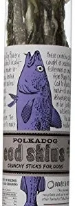 Polka Dog Bakery Cod Skin Dog Treats - 4.7 Oz Tube