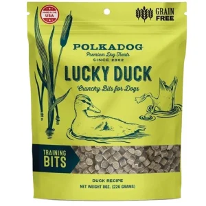 Polka Dog Bakery Dog Lucky Duck Bites 8 oz