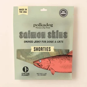 Polkadog Salmon Skin Jerky