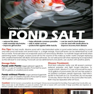 Pond Salt