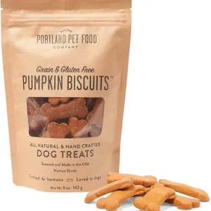 Portland Dog Grain Free & Gluten Free Biscuits Pumpkin (5oz)
