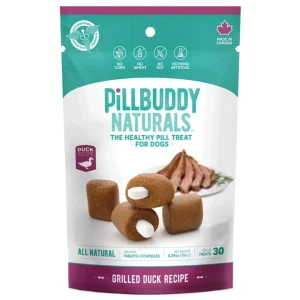 Presidio Dog Pill Buddy Natural Duck 30 ct
