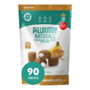 Presidio Dog Pill Buddy Natural Peanut Butter & Banana 90 ct