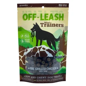 Presidio Natural OffLeash USA Grilled Chicken Dog Chewy Treats - 14 Oz