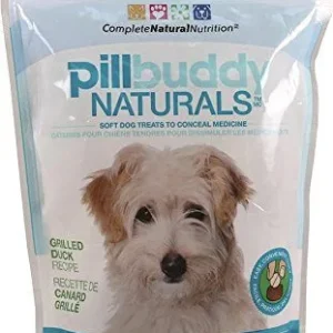 Presidio Natural Pill Buddy Natural Duck Dog Chewy Treats - 150 Grams