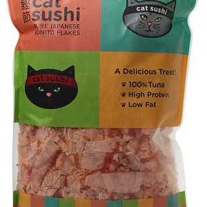 Presidio Natural SUSHI BONITO Classic Dehydrated Cat Treats - 4 Oz