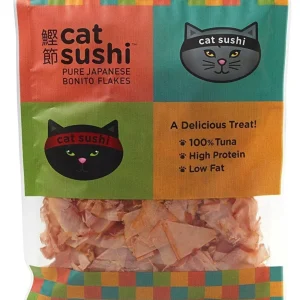 Presidio Natural SUSHI BONITO Classic Dehydrated Cat Treats - .7 Oz