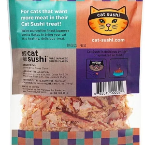 Presidio Natural SUSHI BONITO Thick Cut Dehydrated Cat Treats - .7 Oz