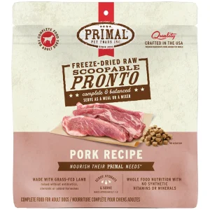 Primal Dog Freeze-Dried Pronto Pork, 7 oz