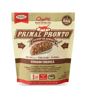 Primal Frozen Cat Food PRONTO Venison -16