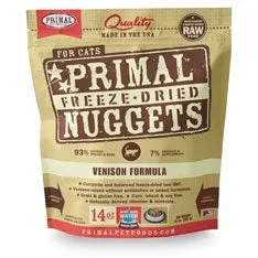 Primal Pet Foods Freeze-Dried Cat Food - Venison Formula, 5.5 oz