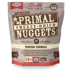 Primal Pet Foods Freeze-Dried Cat Food - Venison Formula, 5.5 oz