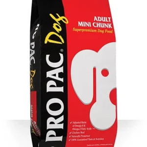 Pro Pac Adult Ultimates Chunk Mini Dry Dog Food - 40 lbs