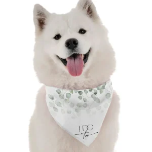 BanDoggie I Do Too Girl Dog Bandana - Wedding Celebration
