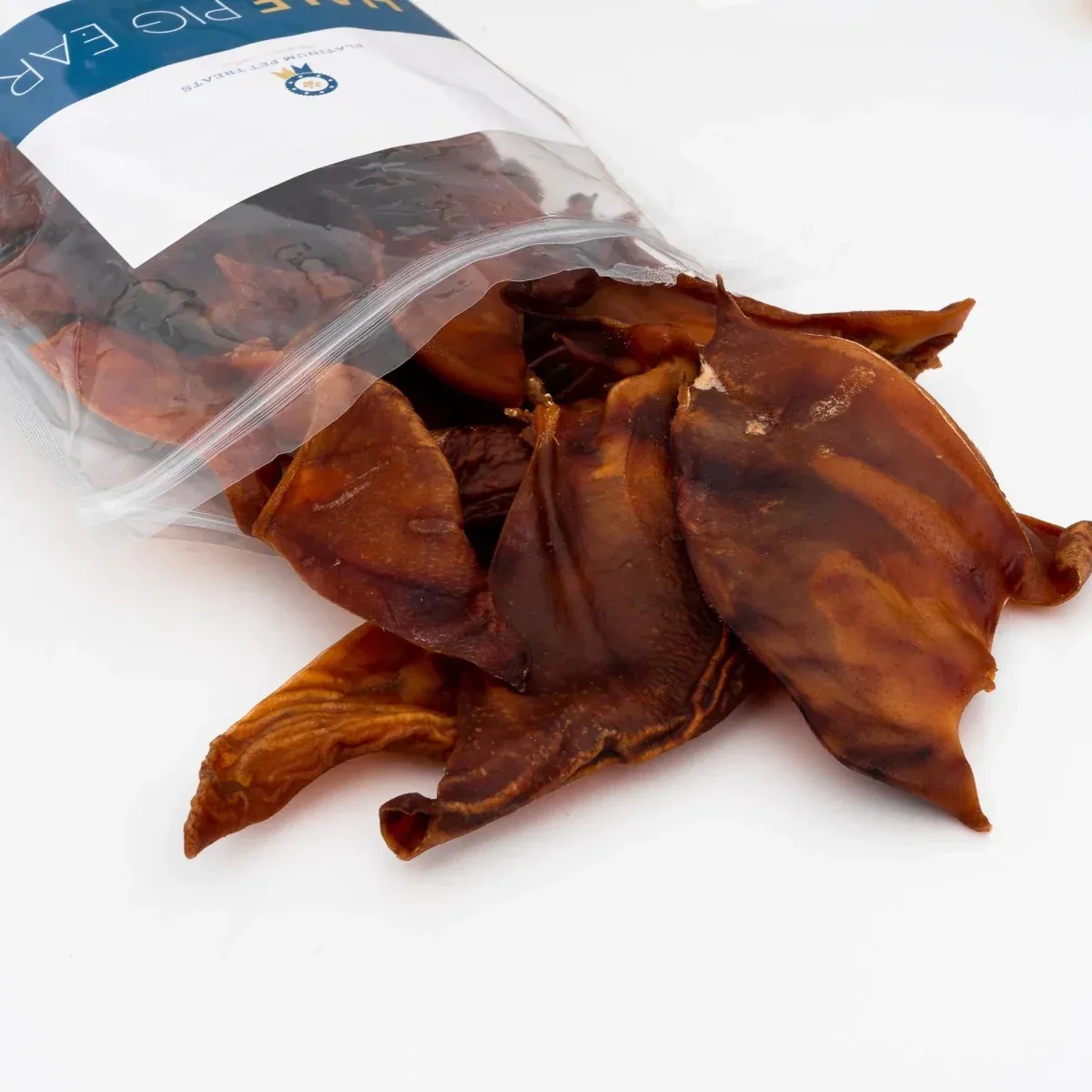 Platinum Pet Dog Treats - Half Pig Ear (25 ct)