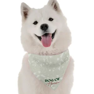 Dog of Honor Wedding Dog Bandana by Bandoggies