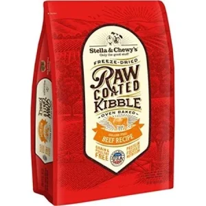 Stella & Chewy's Raw Coated Beef Dry Dog Food - 10 lbs