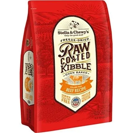 Stella & Chewy's Raw Coated Beef Dry Dog Food - 10 lbs