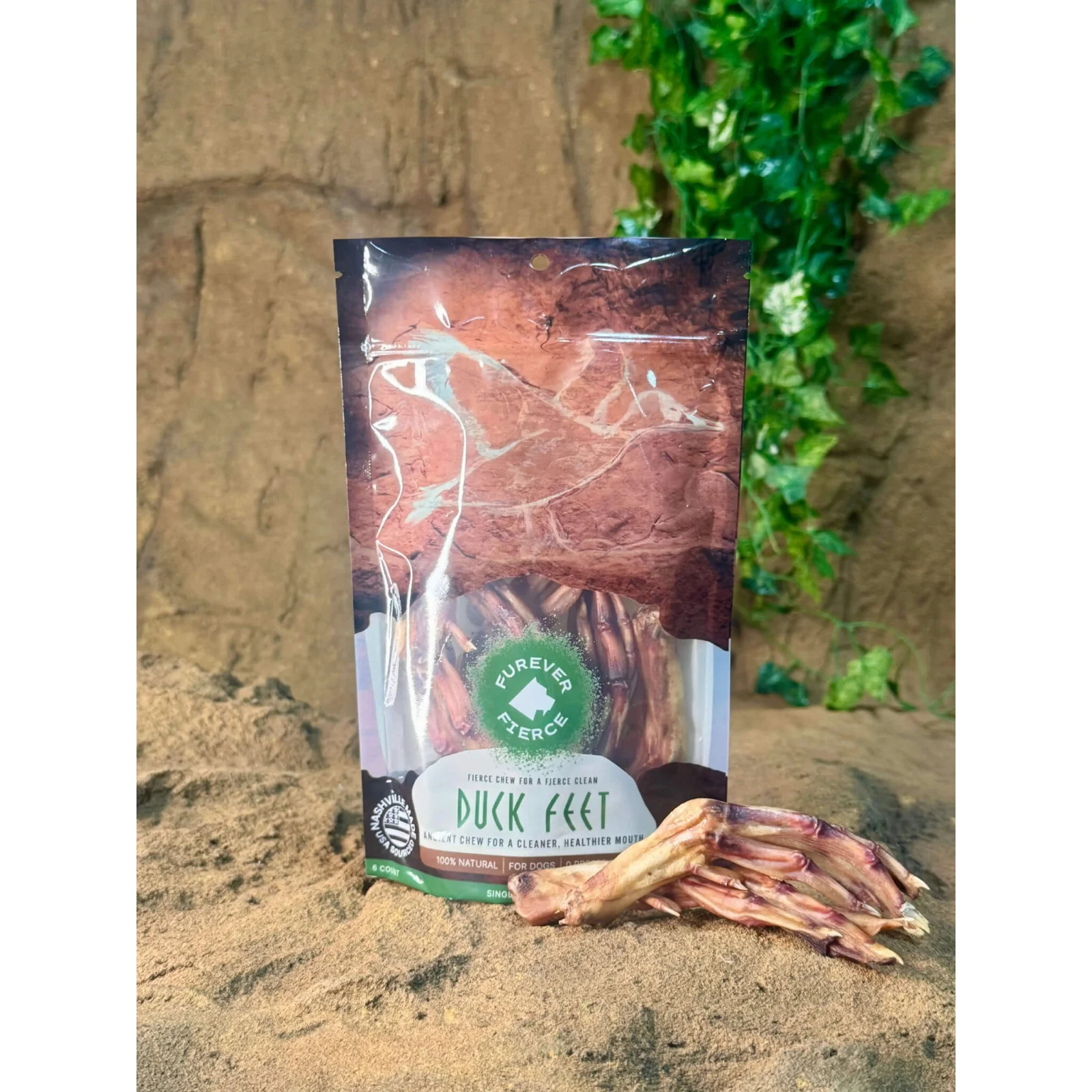 Furever Fierce Duck Feet Treats for Dogs - Image 2