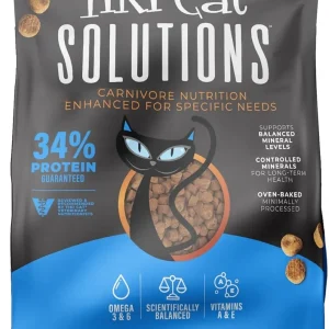 Tiki Cat Solutions Mineral Balance Urinary Tract Health Grain-Free Chicken Adult Dry Cat Food