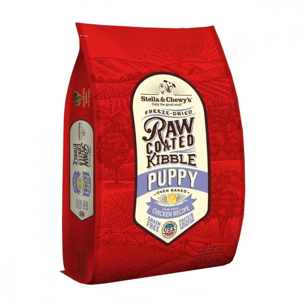 Stella & Chewy's Raw Coated Puppy Chicken Dry Dog Food - 10 lbs