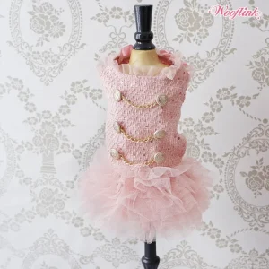 Wooflink Holiday Ready Dress - Pink