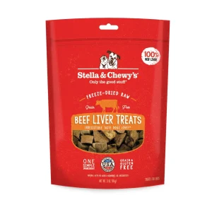 Stella & Chewy's Beef Liver Freeze Dried Dog Treats - 3 Oz