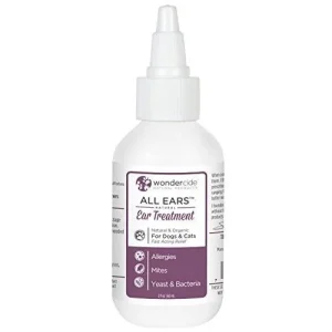 Wondercide First Aid All Ears Ear Mite & Infection Treatment for Dogs - 2 oz Bottle