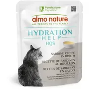 Almo Nature HQS Hydration Sardine Recipe in Broth Wet Cat Food Topper