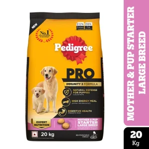 Pedigree PRO Expert Nutrition Lactating/Pregnant Mother & Puppy Starter(3 to 12 Weeks) Large Breed Dog Dry Food (Limited Shelf Life)