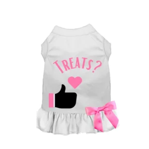 Dog Treats Like! Dog Dress & Shirt - Valentine's Day Dog Apparel by Bark Fifth Avenue