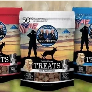 Founding Fathers Dog Soft Chews Lamb - 16 Oz - 6 Count - Case of 6