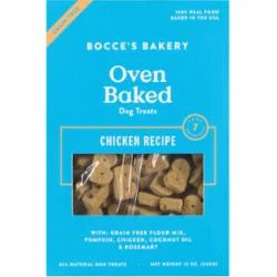 Bocce's Bakery Grain-Free Chicken Dog Biscuits - 12 Oz